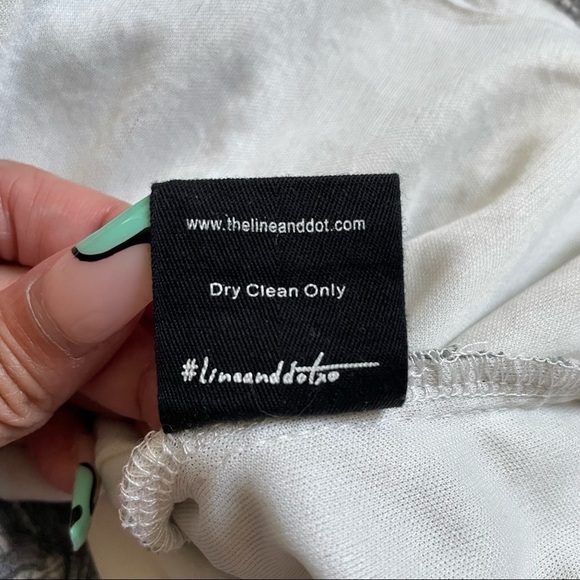 Urban Outfitters Line + Dot Dress Bodycon Cutout Lace Mini gray M - Picture 13 of 16